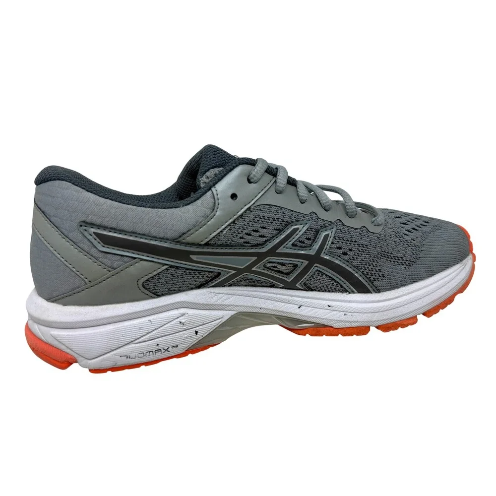 Asics GT-1000 6 Women's Size 8.5 Running Shoes Grey Orange Stability T7A9N - Picture 4 of 16